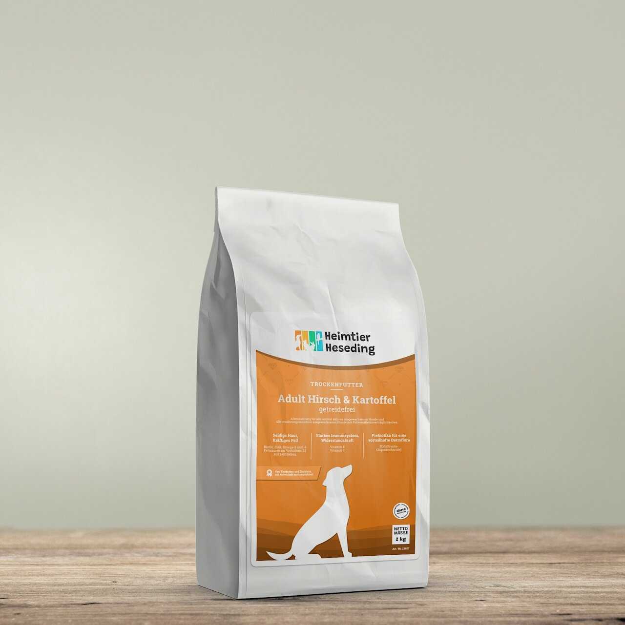 Trockenfutter Hund - Adult Hirsch & Kartoffel getreidefrei, 2 kg Image 1