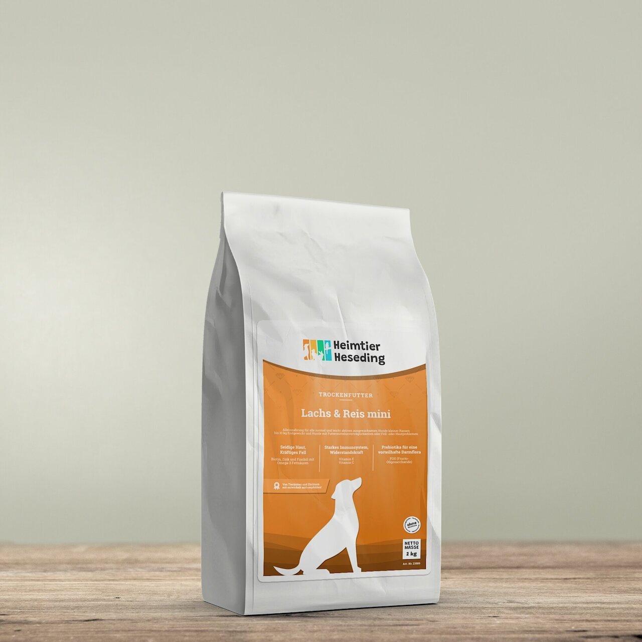 Trockenfutter Hund - Lachs & Reis mini, 2 kg Image 1