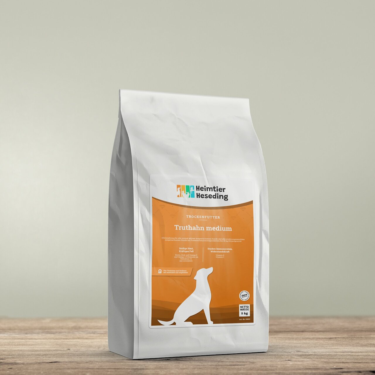 Trockenfutter Hund - Truthahn medium, 5 kg Image 1