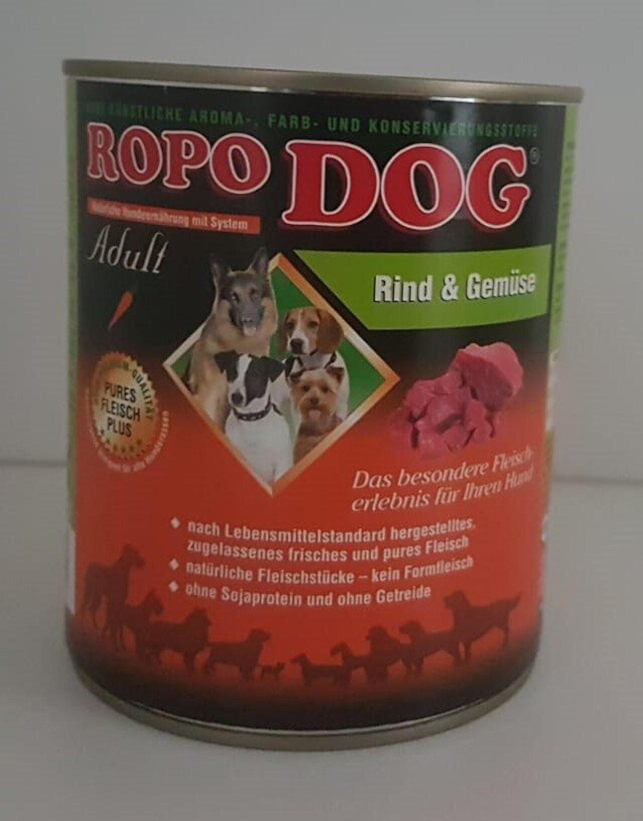 ROPODOG Rind & Gemüse 400g Image 1