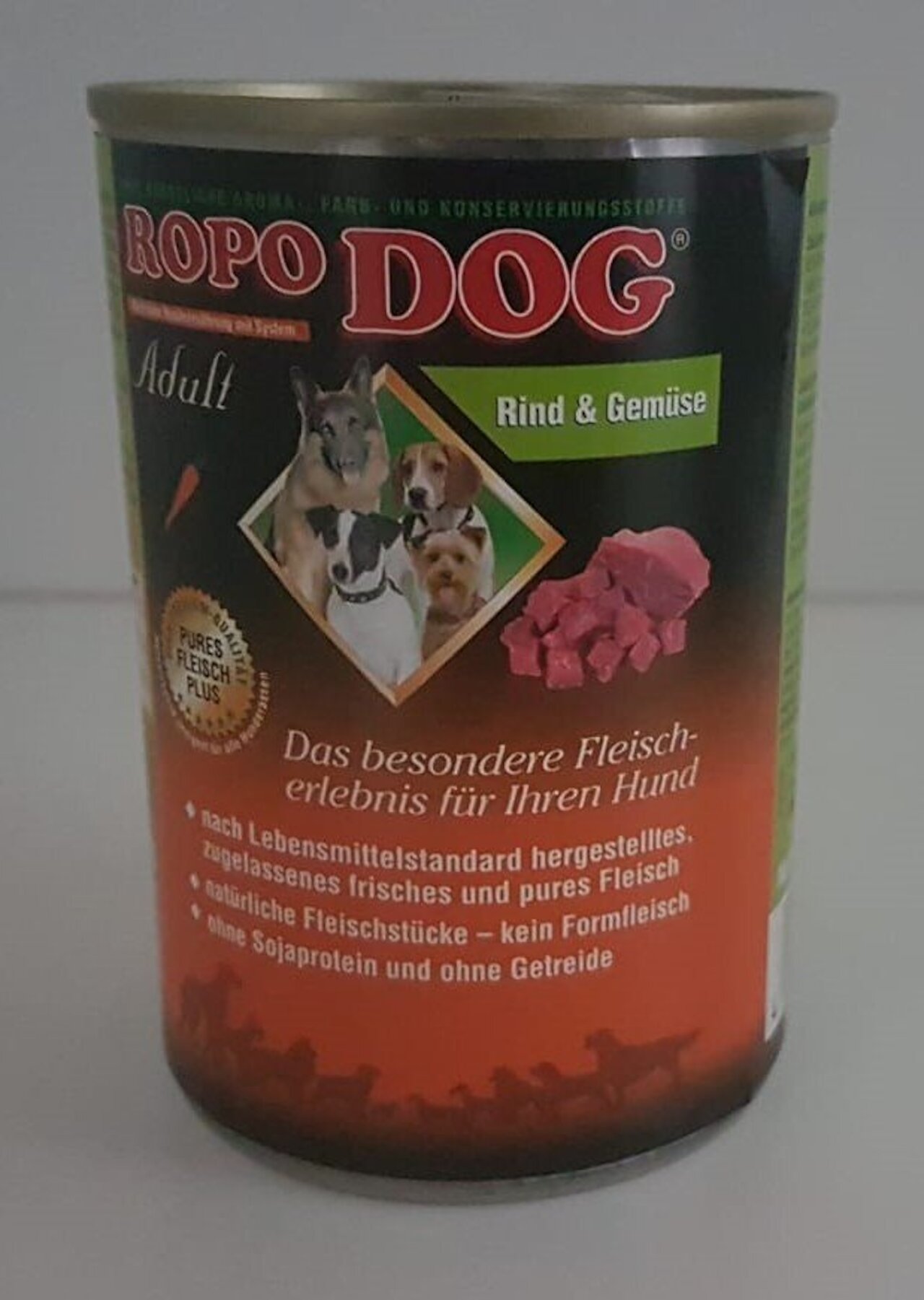 ROPODOG Rind & Gemüse 800g Image 1