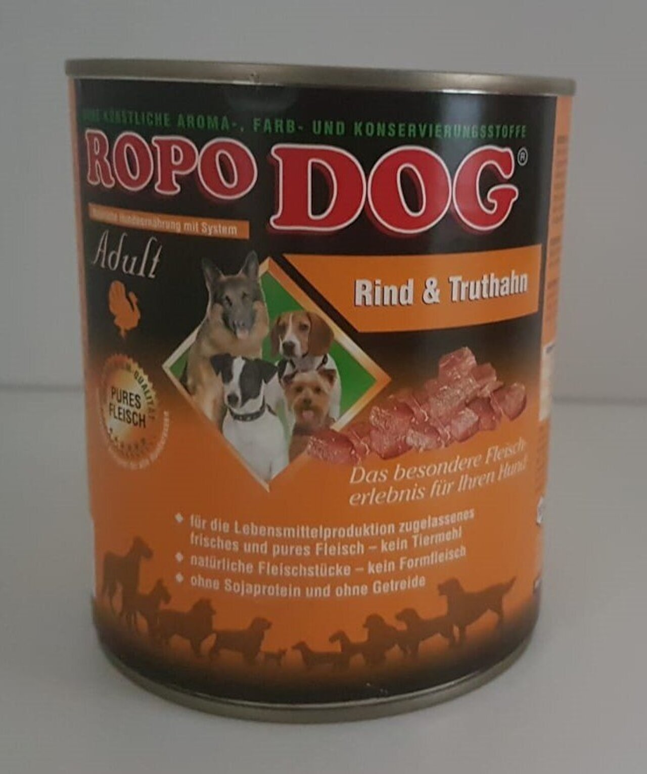 ROPODOG Rind & Truthahn 800g Image 1