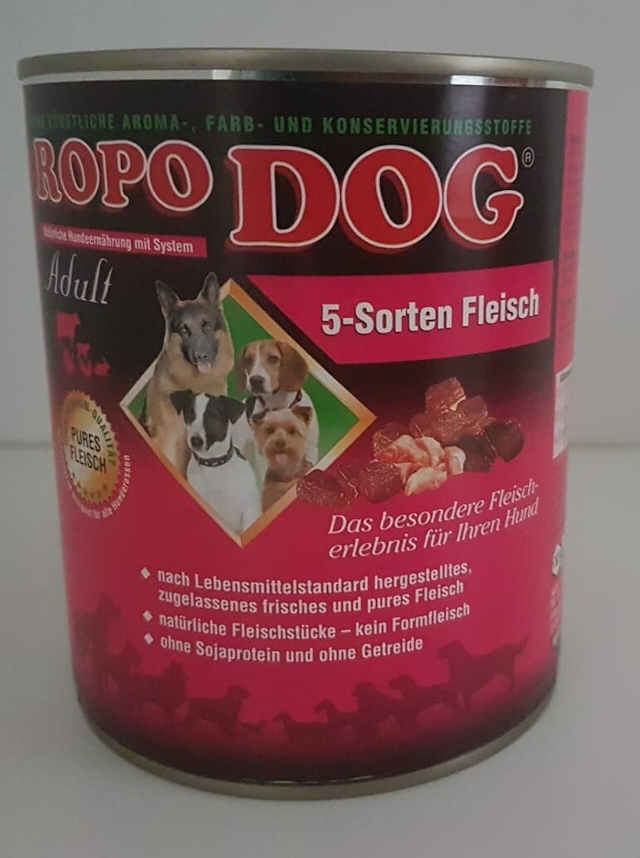 ROPODOG 5 Sorten Fleisch 400g Image 1