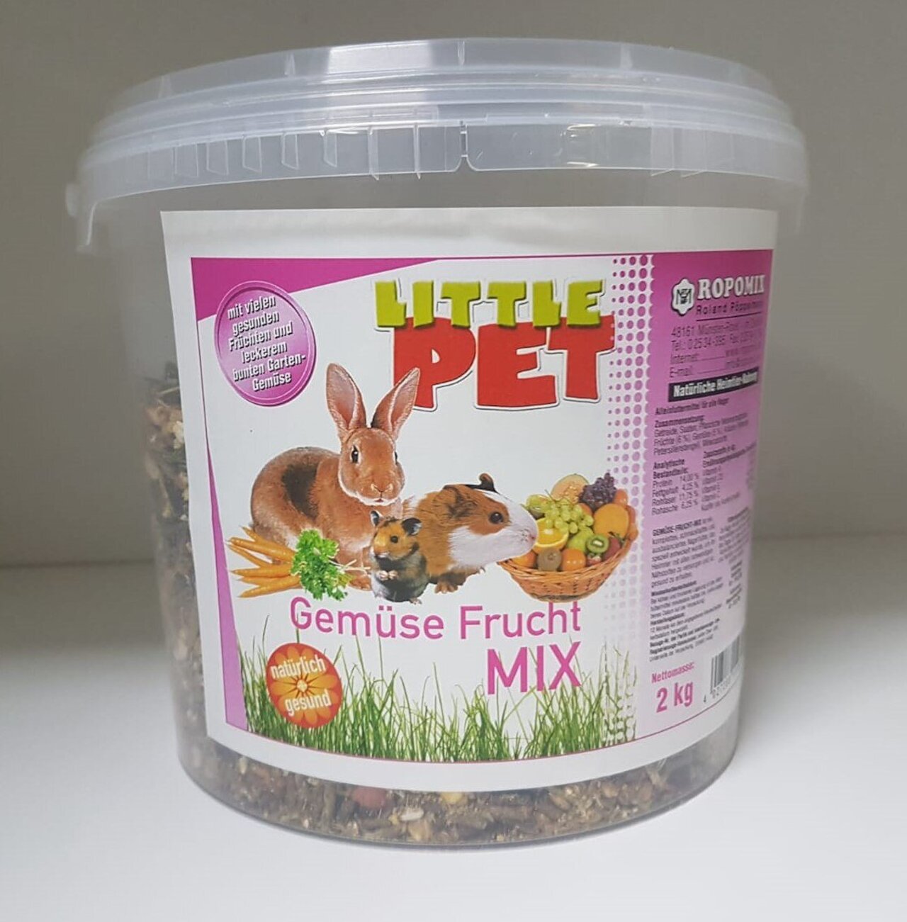 NHM33 Nager-Gemüse-F.Mix 2kg Image 1