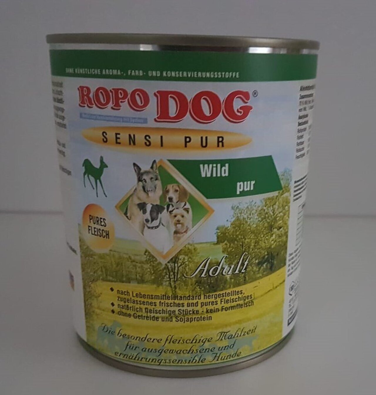 ROPODOG Sensi pur 800g - Wild pur Image 1