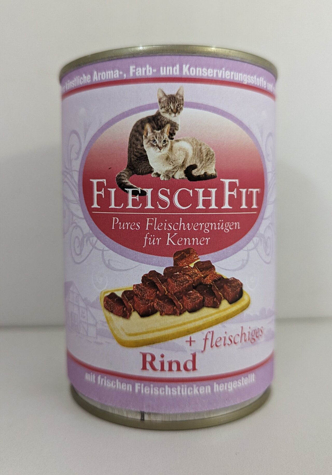 FleischFit für Katzen 400g -  + Fleischiges Rind